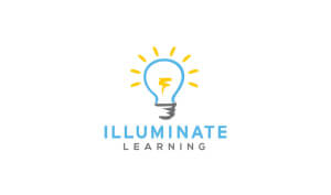 Jill Jacobs Voice Actor Illuminate Learning Logo